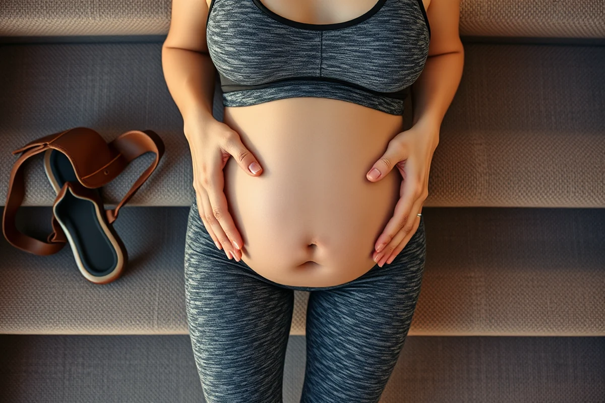 climbing stairs slowly in first trimester pregnancy — Climbing Stairs Slowly In First Trimester Pregnancy (the finished result)