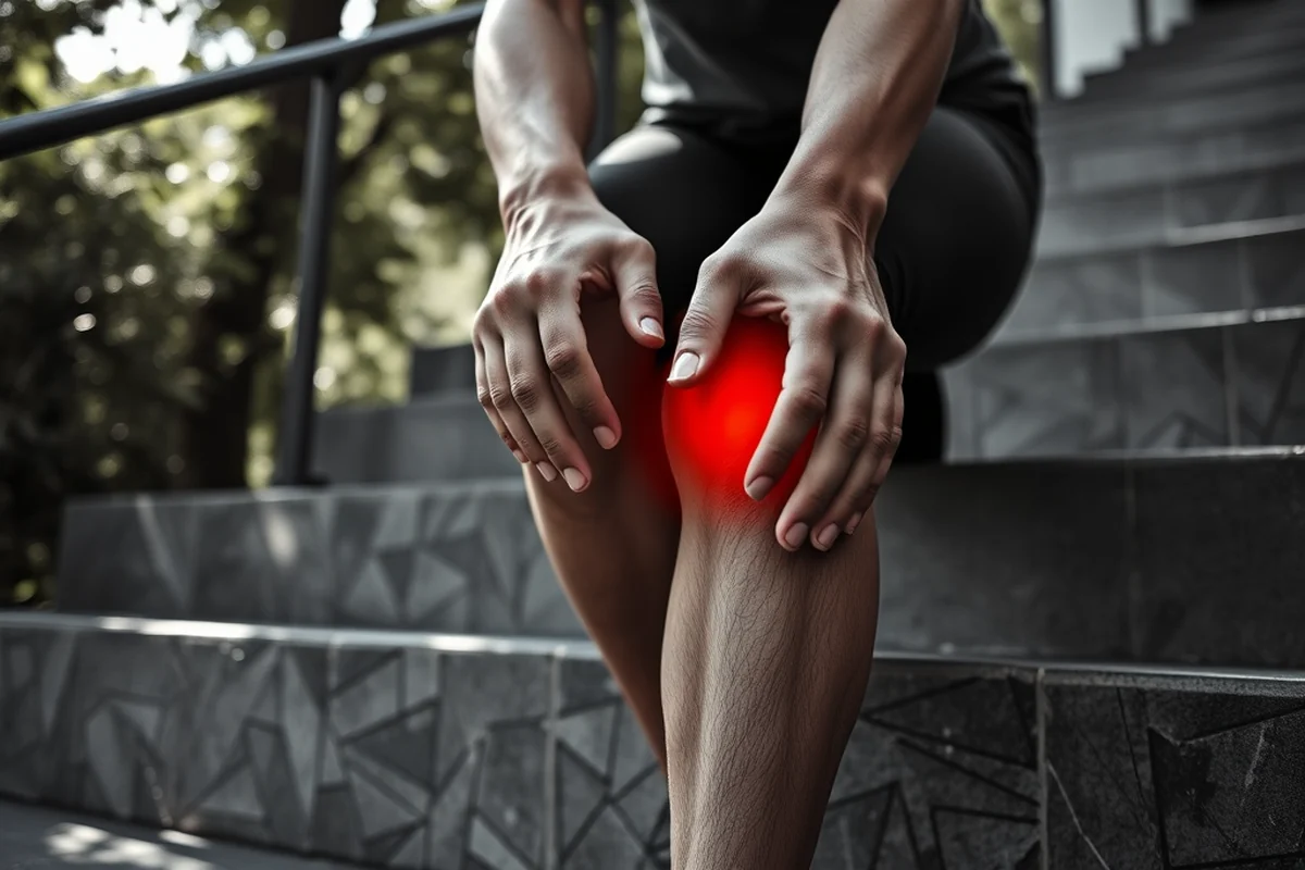 knee pain under kneecap when climbing stairs — Knee Pain Under Kneecap When Climbing Stairs (the finished result)