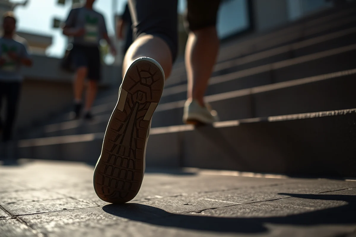 stair climbing competition — Stair Climbing Competition (step by step)