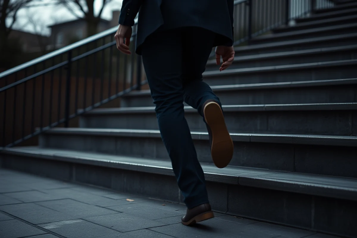 climbing the stairs — Climbing The Stairs (step by step)