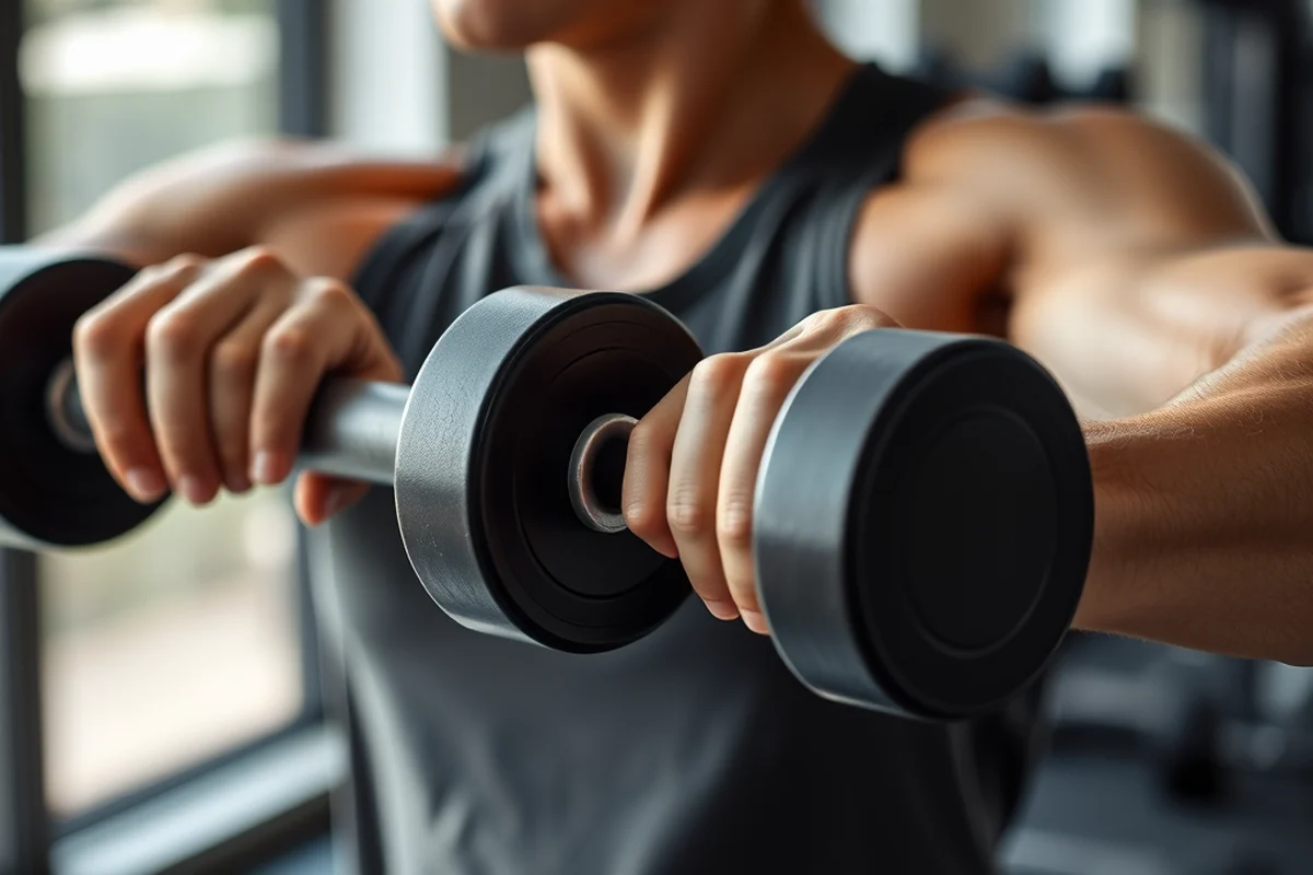 dumbbell lateral raises — Dumbbell Lateral Raises (step by step)