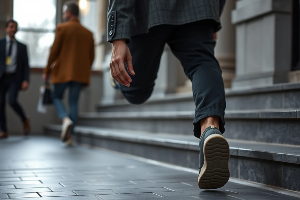 stair climbing device — Stair Climbing Device (step by step)
